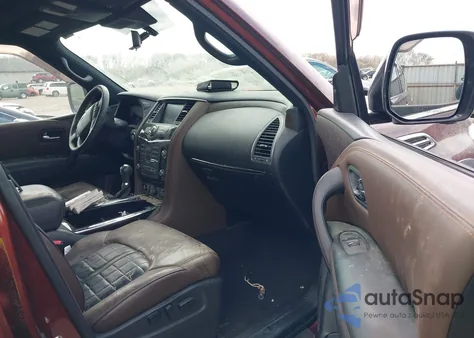 2018 Nissan Armada Platinum from USA, damaged, VIN JN8AY2NE5J9733580